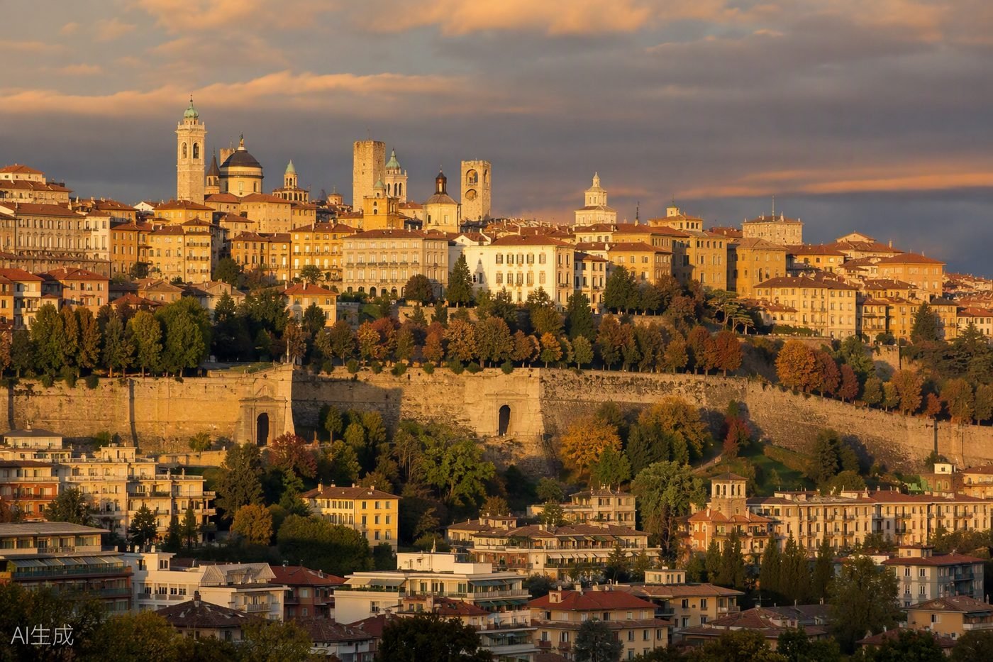 Bergamo e la sua provincia: Città Alta con le Mura Venete UNESCO, la pianura tra Brembo e Serio, territorio del restauro persiane
