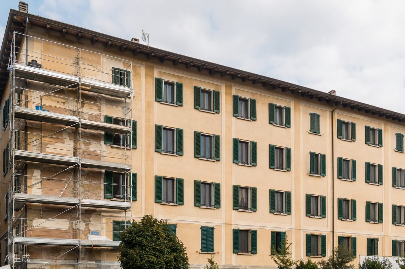 Restauro Persiane per Condomini a Bergamo e provincia